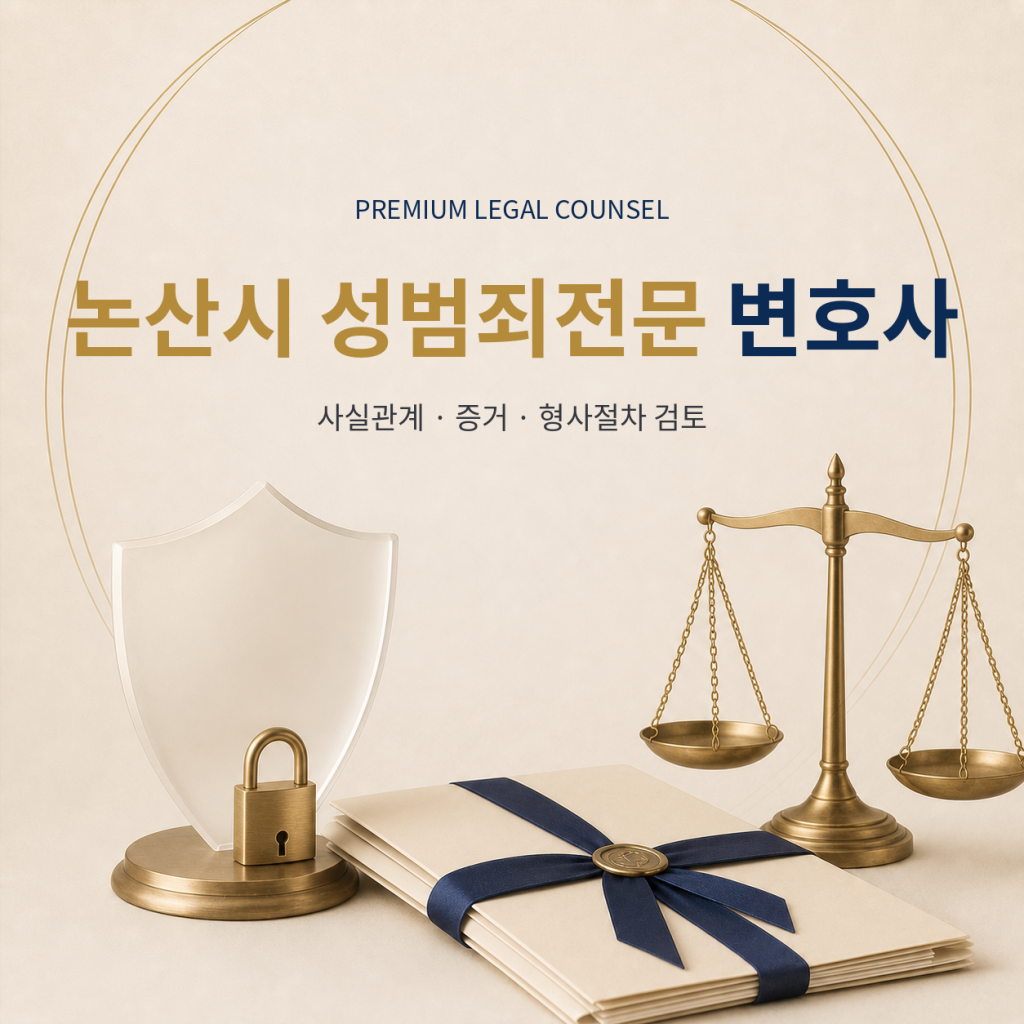 논산시 성범죄전문 변호사